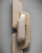 Aurellin Alabaster Sconce by Bling Lighting Studio