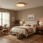 Aureon Alabaster Round Ceiling Lamp by Bling Lighting Studio