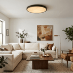 Aureon Alabaster Round Ceiling Lamp by Bling Lighting Studio