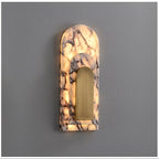 Aurevian Marble Wall Sconce by Bling Lighting Studio