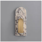 Aurevian Marble Wall Sconce by Bling Lighting Studio