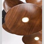 Bidi Multi Light Pendant Chandelier for high ceiling staircase and foyer lighting