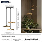 Bidi Multi Light Pendant Chandelier for high ceiling staircase and foyer lighting