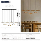 Bidi Multi Light Pendant Chandelier for high ceiling staircase and foyer lighting