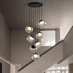 Billy Staircase Pendant Light for high ceiling staircase and foyer lighting