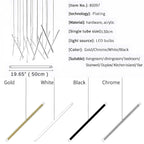 Modern Long Chandelier for High Ceiling & Staircase for high ceiling staircase and foyer lighting