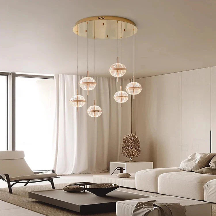 Bliss Traditional Staircase Chandelier for high ceiling staircase and foyer lighting