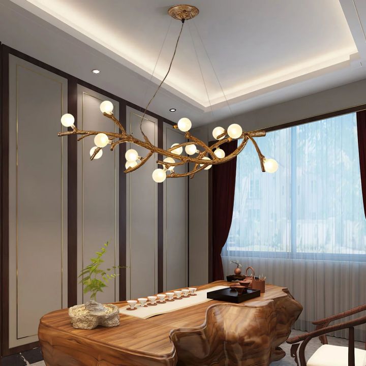 Branch Boho Tree Modern Chandelier by Bling Lighting Studio