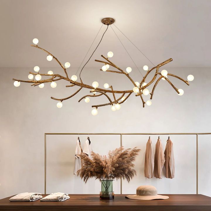 Branch Boho Tree Modern Chandelier by Bling Lighting Studio