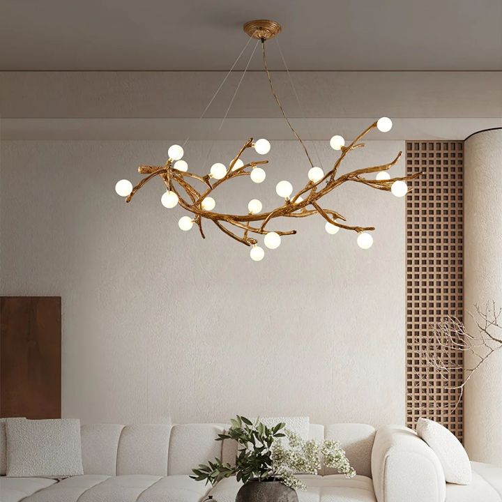 Branch Boho Tree Modern Chandelier by Bling Lighting Studio