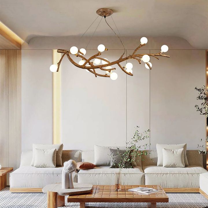 Branch Boho Tree Modern Chandelier by Bling Lighting Studio