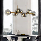 Branching Bubble Chandelier Dining Room - Bling Lighting Studio