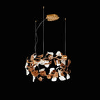 Branch Calathea Modern Chandelier by Bling Lighting Studio