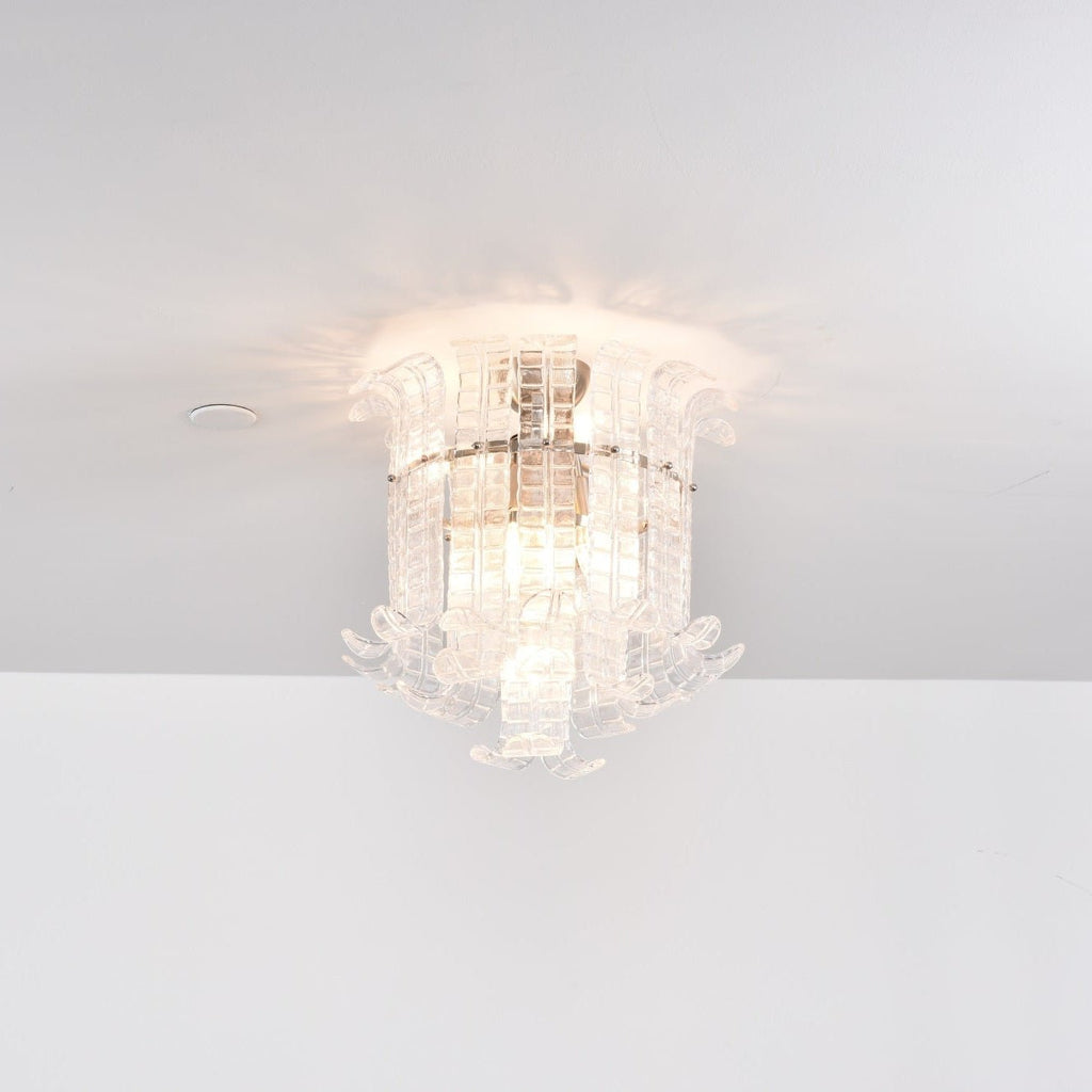 Calista Glass Ceiling Lamp Glass lighting by Bling Lighting Studio