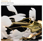 Calla Luxury Staircase Chandelier for high ceiling staircase and foyer lighting