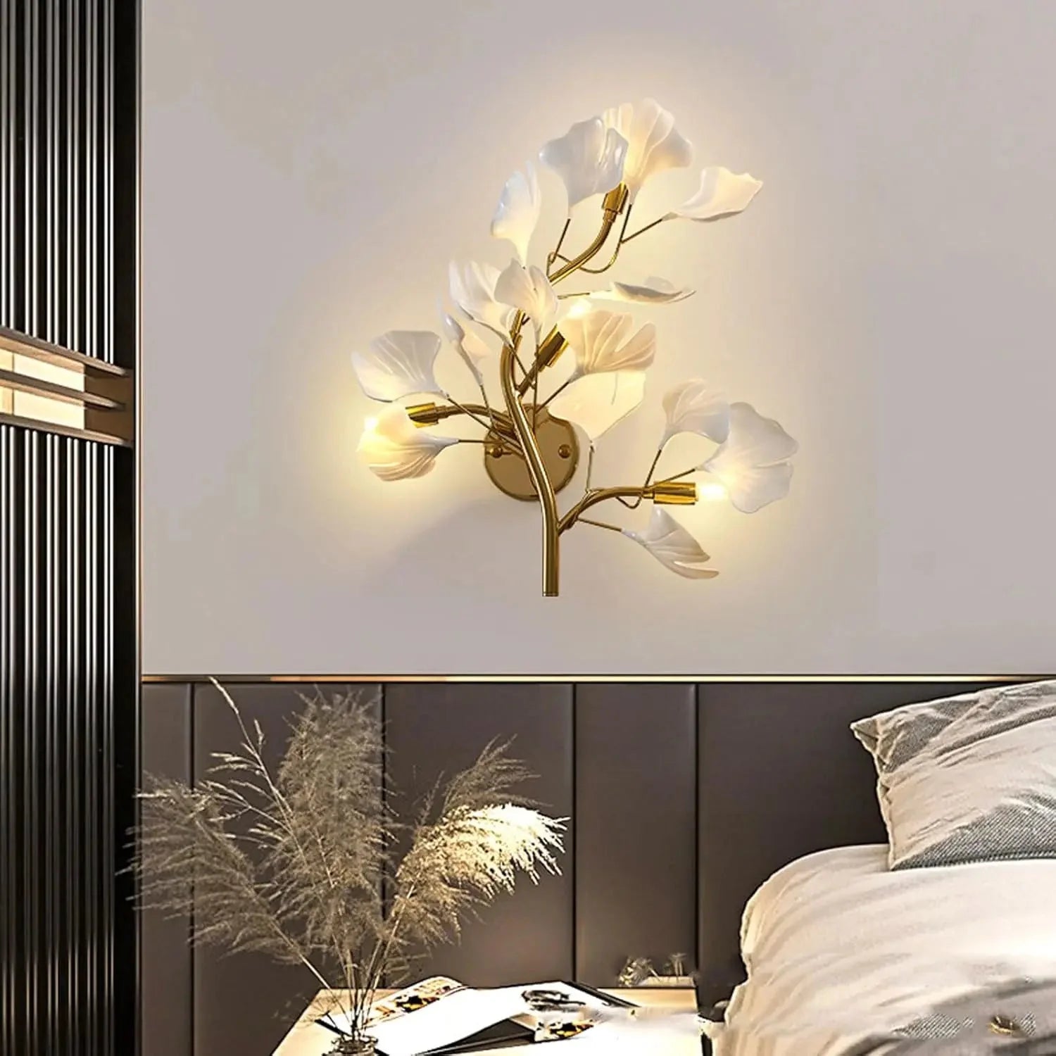 Calla Modern Leaf Wall Lamp - Bling Lighting Studio