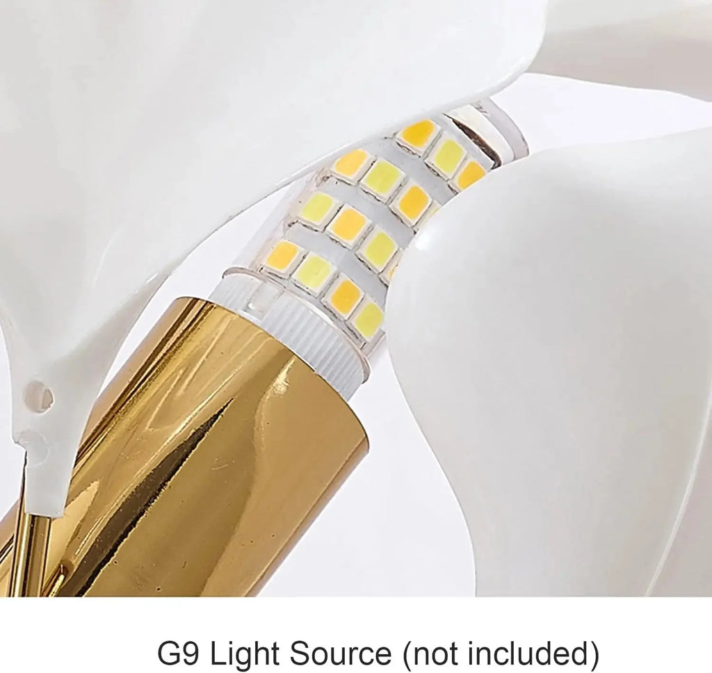 Calla Modern Leaf Wall Lamp - Bling Lighting Studio