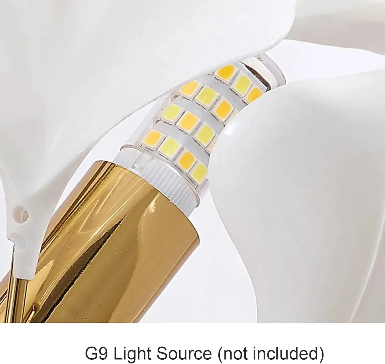 Calla Modern Leaf Wall Lamp - Bling Lighting Studio