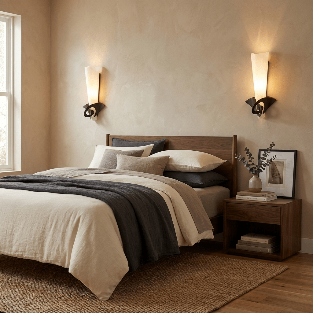 Calla Glass Wall Sconce by Bling Lighting Studio