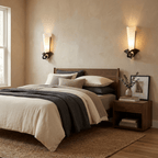 Calla Glass Wall Sconce by Bling Lighting Studio