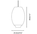 Alabaster Vase Pendant
