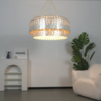 Capiz Shell Aurelia Chandelier by Bling Lighting Studio