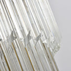 Transparent Twisting Raindrop Chandelier product image