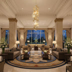 Luxury Cattail Leaf Chandelier product image