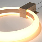 Cedi Led Staircase Chandelier for high ceiling staircase and foyer lighting