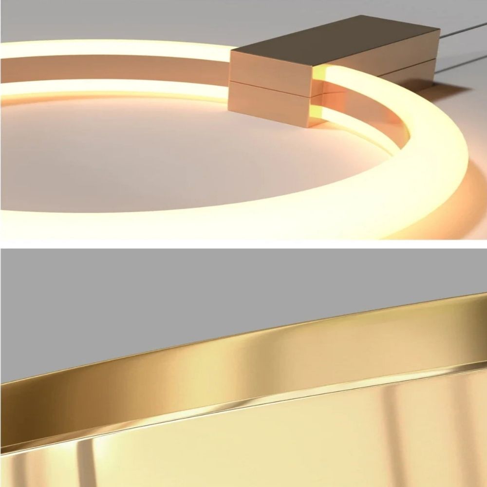 Cedi Led Staircase Chandelier for high ceiling staircase and foyer lighting