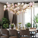 Branch Circular Blossom Chandelier by Bling Lighting Studio