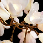 Branch Circular Blossom Chandelier by Bling Lighting Studio