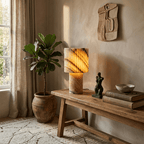 Colonna Onyx Table Lamp by Bling Lighting Studio