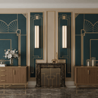 Columnar Fabric Sconce by Bling Lighting Studio