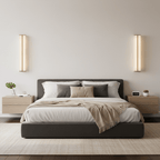 Columnar Fabric Sconce by Bling Lighting Studio