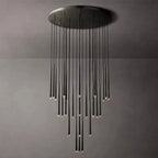 Contemporary Chandelier for High Ceiling Living Room & Foyer for high ceiling staircase and foyer lighting