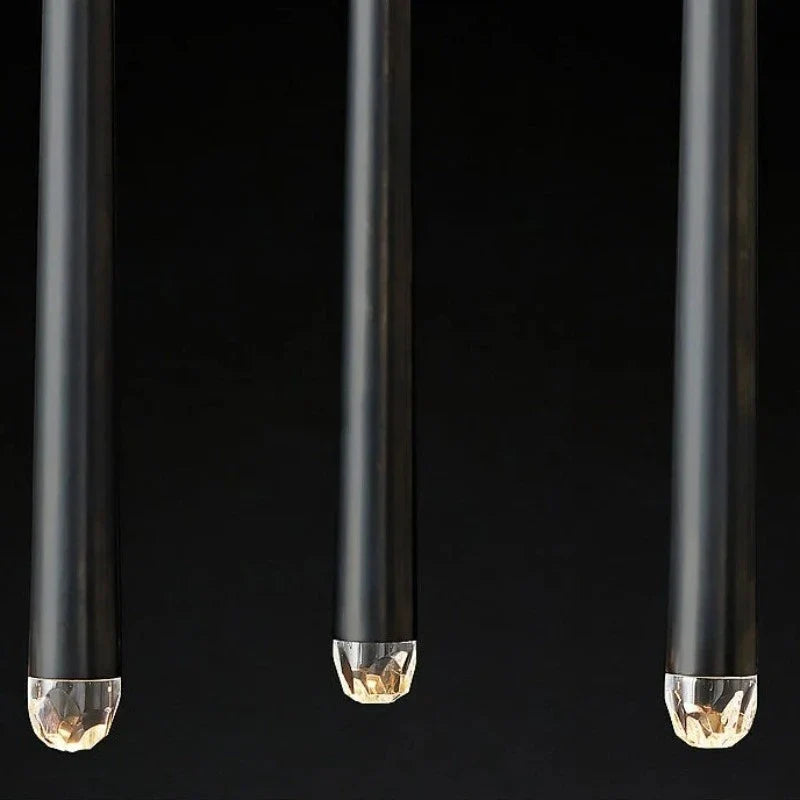 Contemporary Chandelier for High Ceiling Living Room & Foyer for high ceiling staircase and foyer lighting