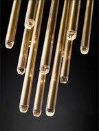 Contemporary Chandelier for High Ceiling Living Room & Foyer for high ceiling staircase and foyer lighting