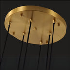 Copper Staircase Lighting Indoor 6/10 Heads for high ceiling staircase and foyer lighting