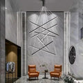 Cora Contemporary Foyer Chandelier for high ceiling staircase and foyer lighting