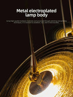 Coren Multi Glass Pendant Chandelier for high ceiling staircase and foyer lighting