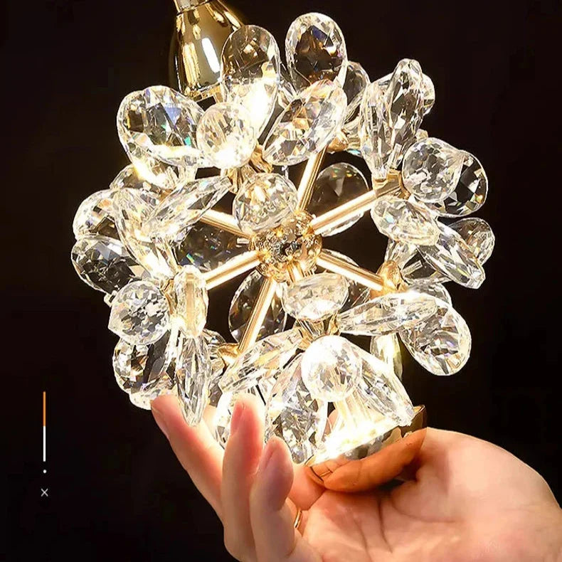 Crystal Modern Pendant Lighting for Stairs & Foyer for high ceiling staircase and foyer lighting