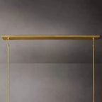 Crystal Ball Linear Chandelier by Bling Lighting Studio