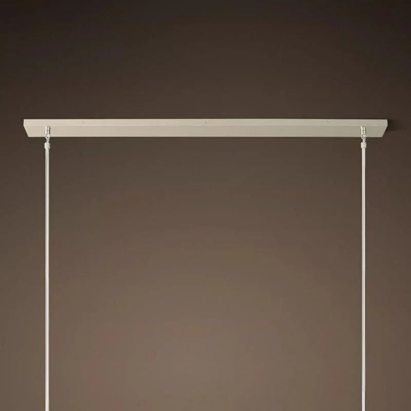 Crystal Ball Linear Chandelier by Bling Lighting Studio