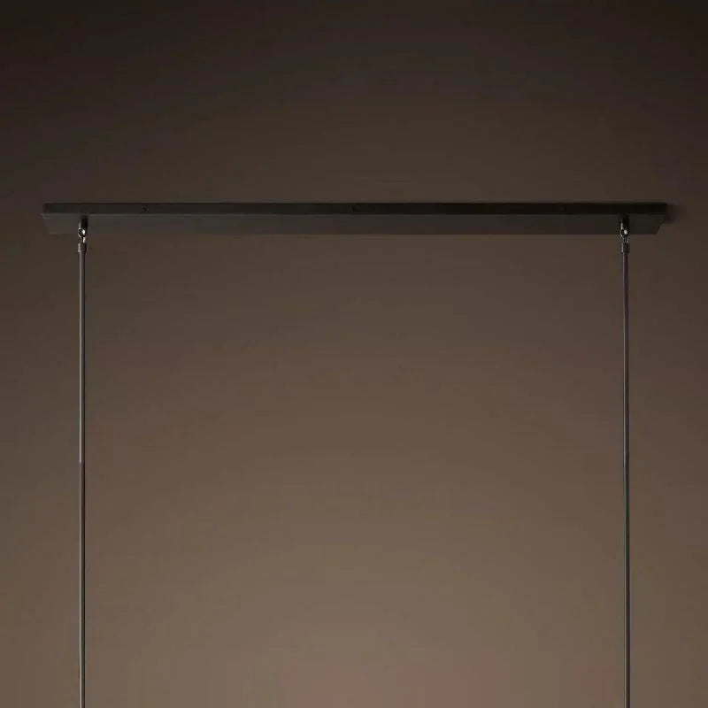 Crystal Ball Linear Chandelier by Bling Lighting Studio