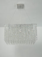 Crystal Frame Chandelier by Bling Lighting Studio