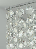 Crystal Frame Chandelier by Bling Lighting Studio