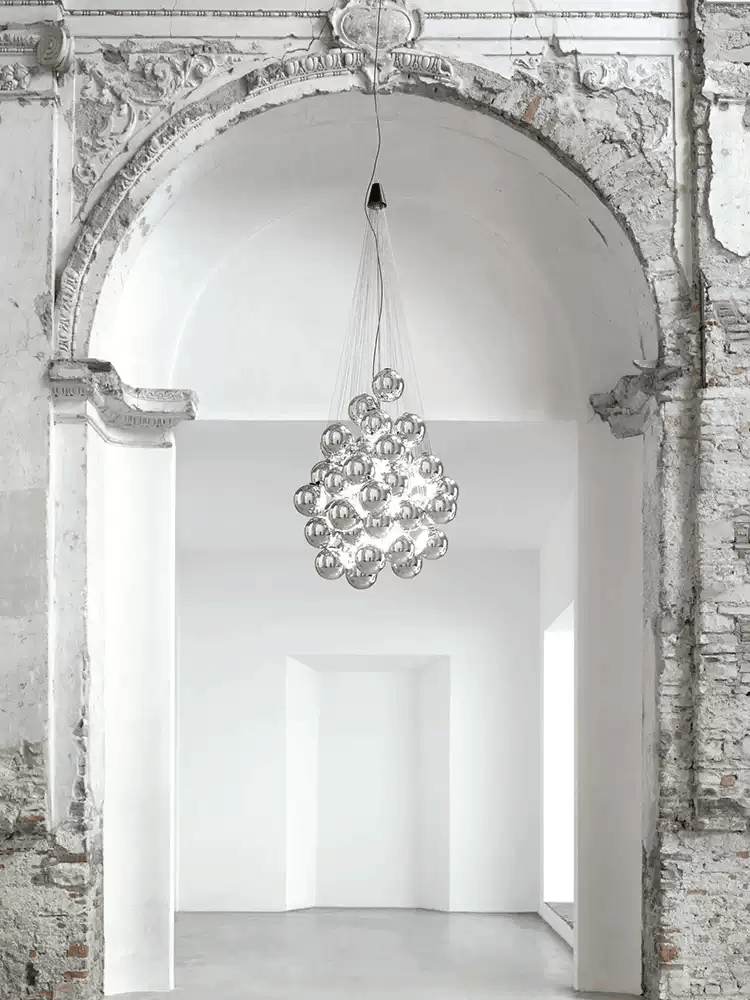 Cumulus Cascade Chandelier by Bling Lighting Studio