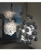 Cumulus Cascade Chandelier by Bling Lighting Studio