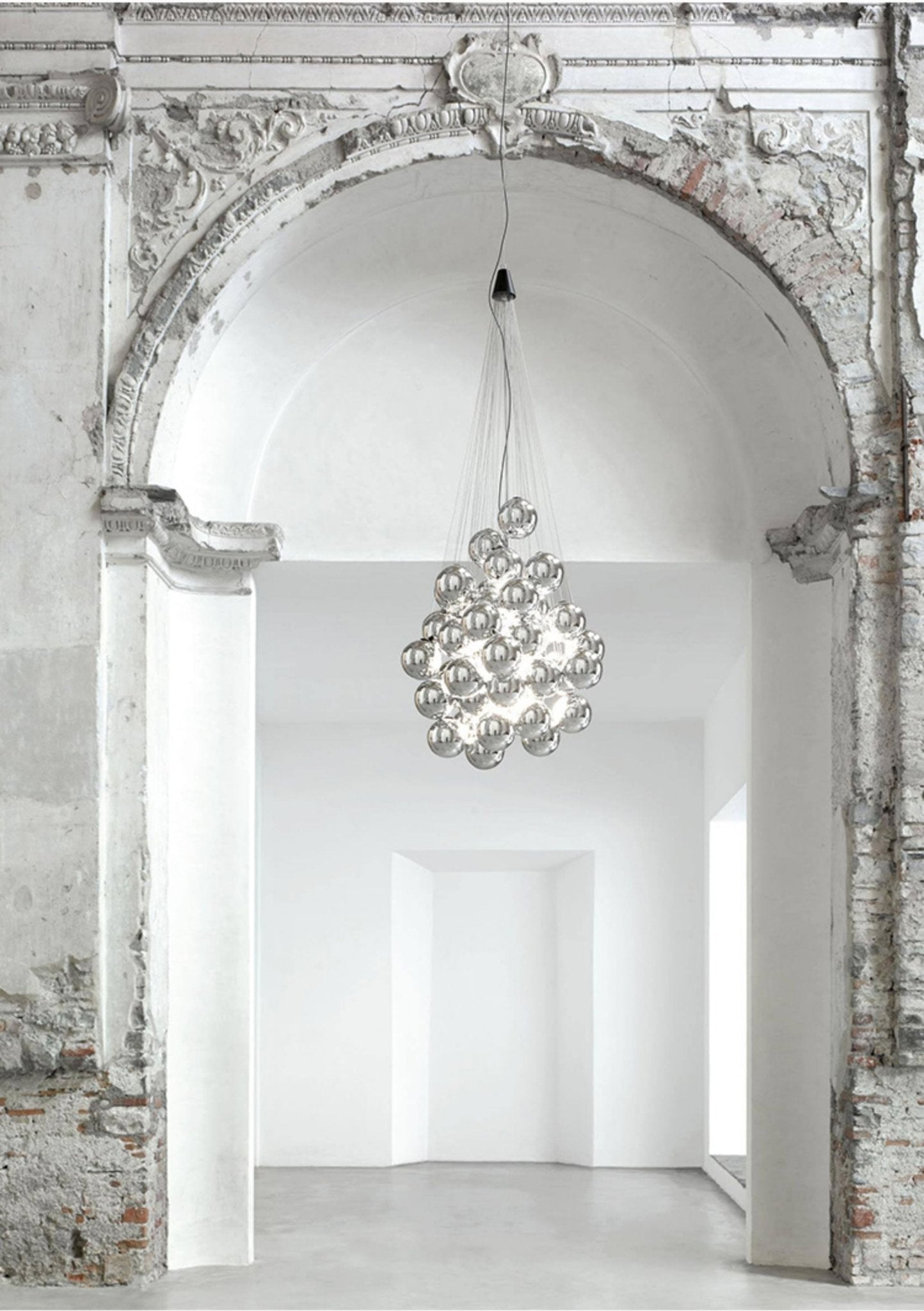 Cumulus Cascade Chandelier by Bling Lighting Studio
